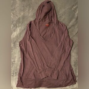 Merona Purple Relaxed Hoodie Long Sleeve